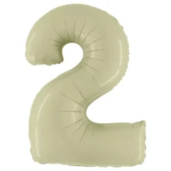 Talballon Satin Olive Green