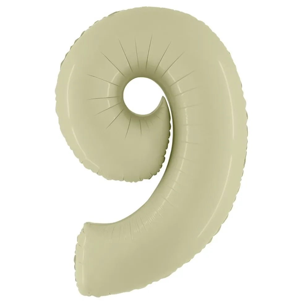 Talballon Satin Olive Green