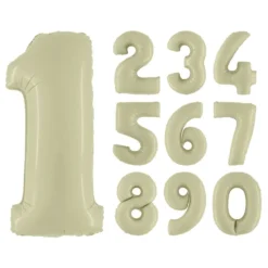 Talballon Satin Olive Green