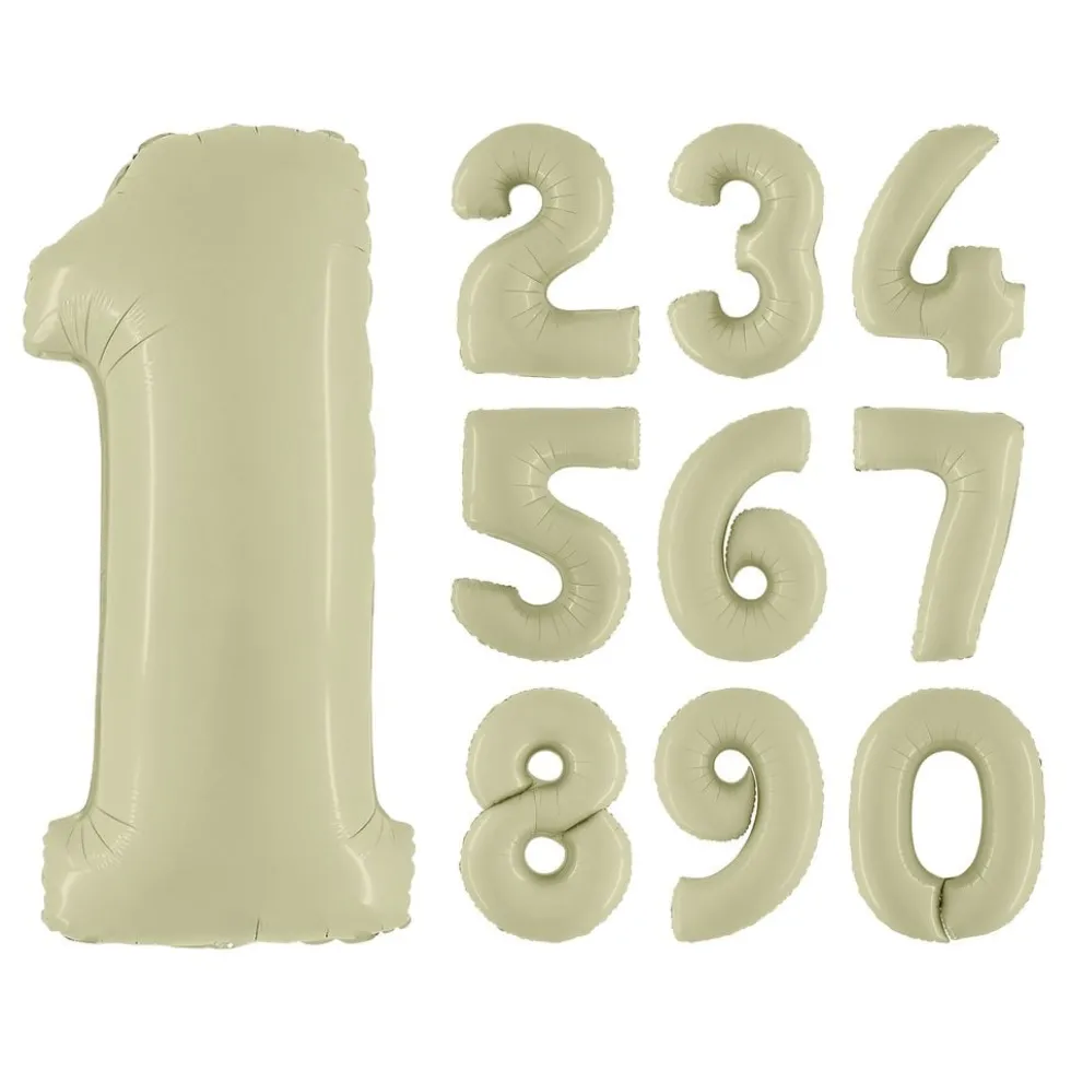 Talballon Satin Olive Green