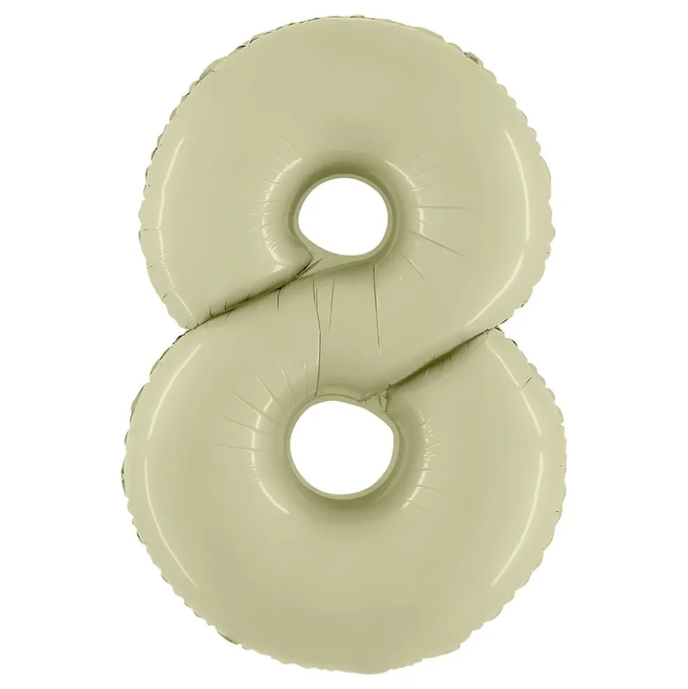 Talballon Satin Olive Green
