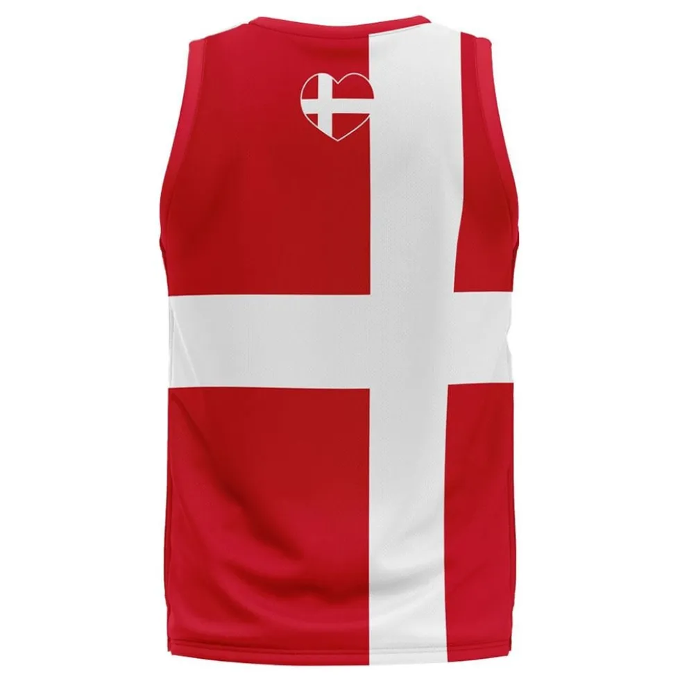 Tanktop Danmarks Flag