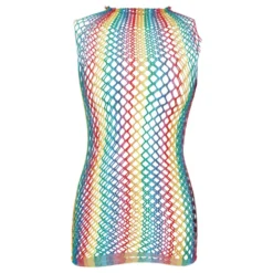 Tanktop i Mesh Flerfarvet