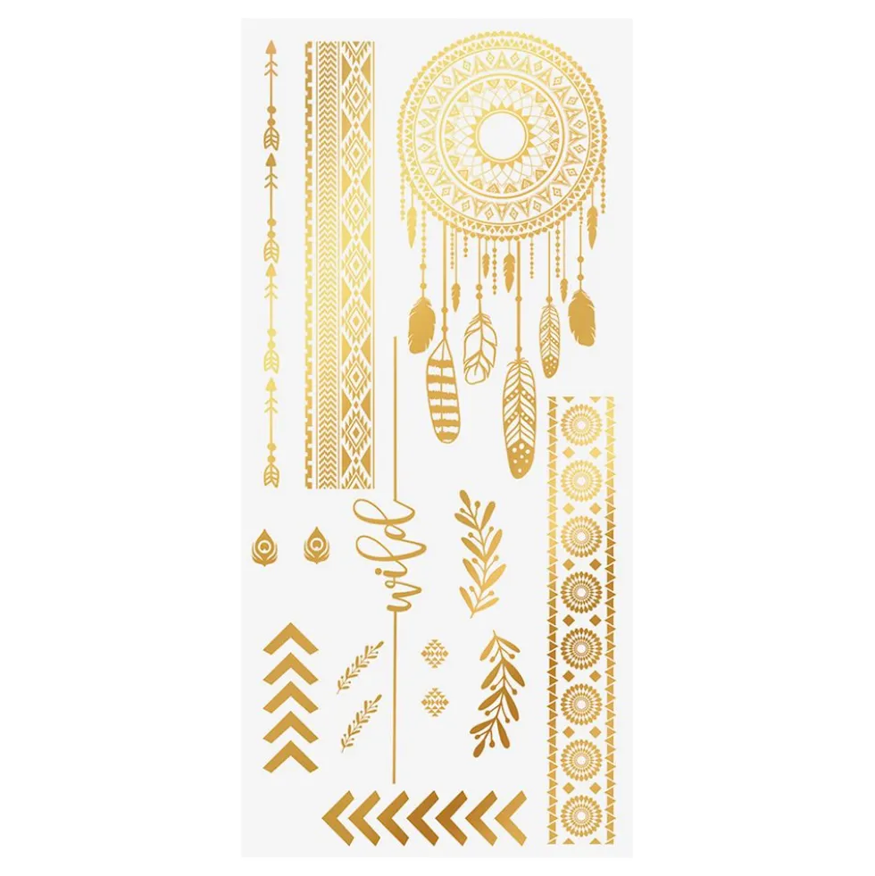 Tatoveringer Guld Hippie