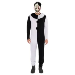 Terror Klovn Sort/Hvid Kostume