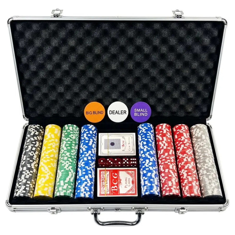 Texas Hold'em Pokersæt Deluxe