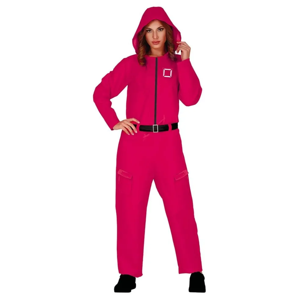 The Gamer Rød Overall Kostume til Damer