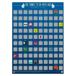 100 Things To Do With Dad Bucket List Skrabetavle