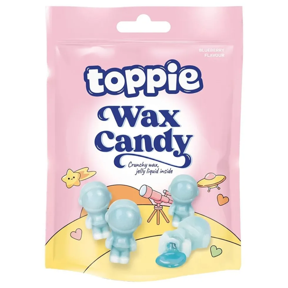 Toppie Wax Candy Astronaut Blåbær