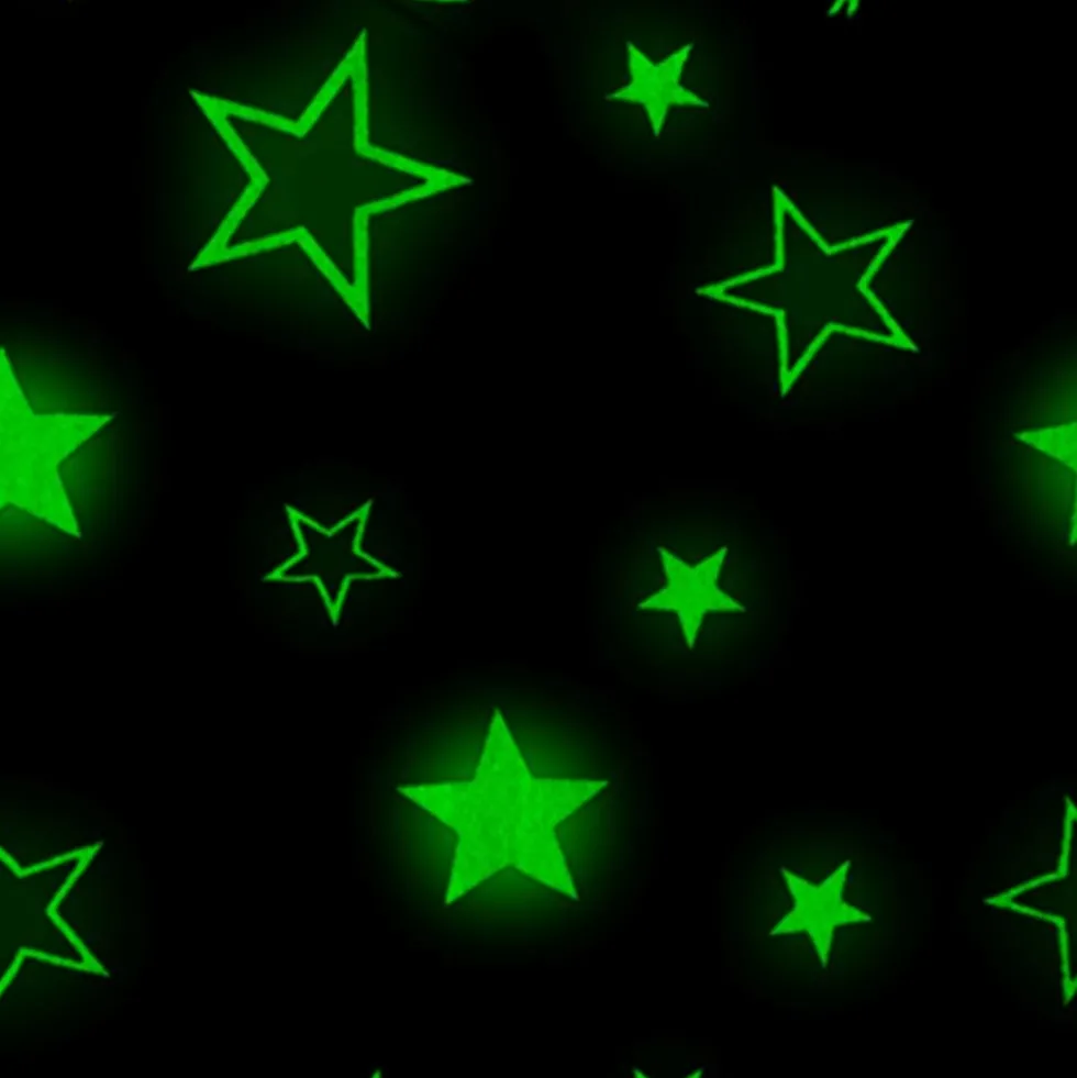 Tæppe med Stjerner Glow in the Dark