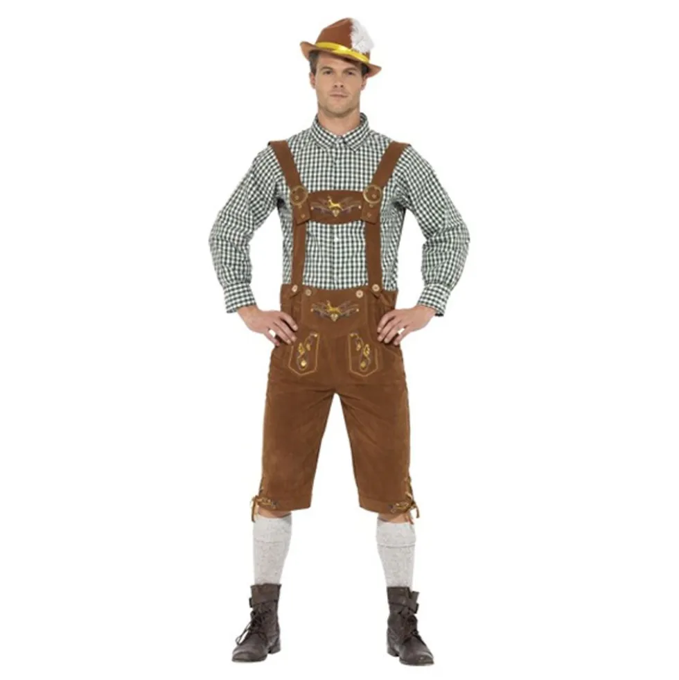 Traditionelt Hanz Bavarian Kostume Deluxe