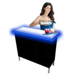 Transportabel Bar med LED-belysning