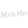 Træbogstaver Hvide Mr & Mrs