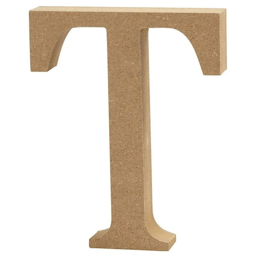 Træbogstav Stor