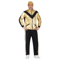 Træningsdragt Guld/Sort Kostume
