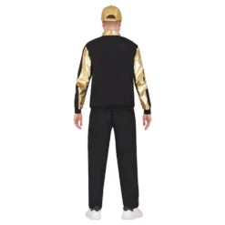 Træningsdragt Guld/Sort Kostume