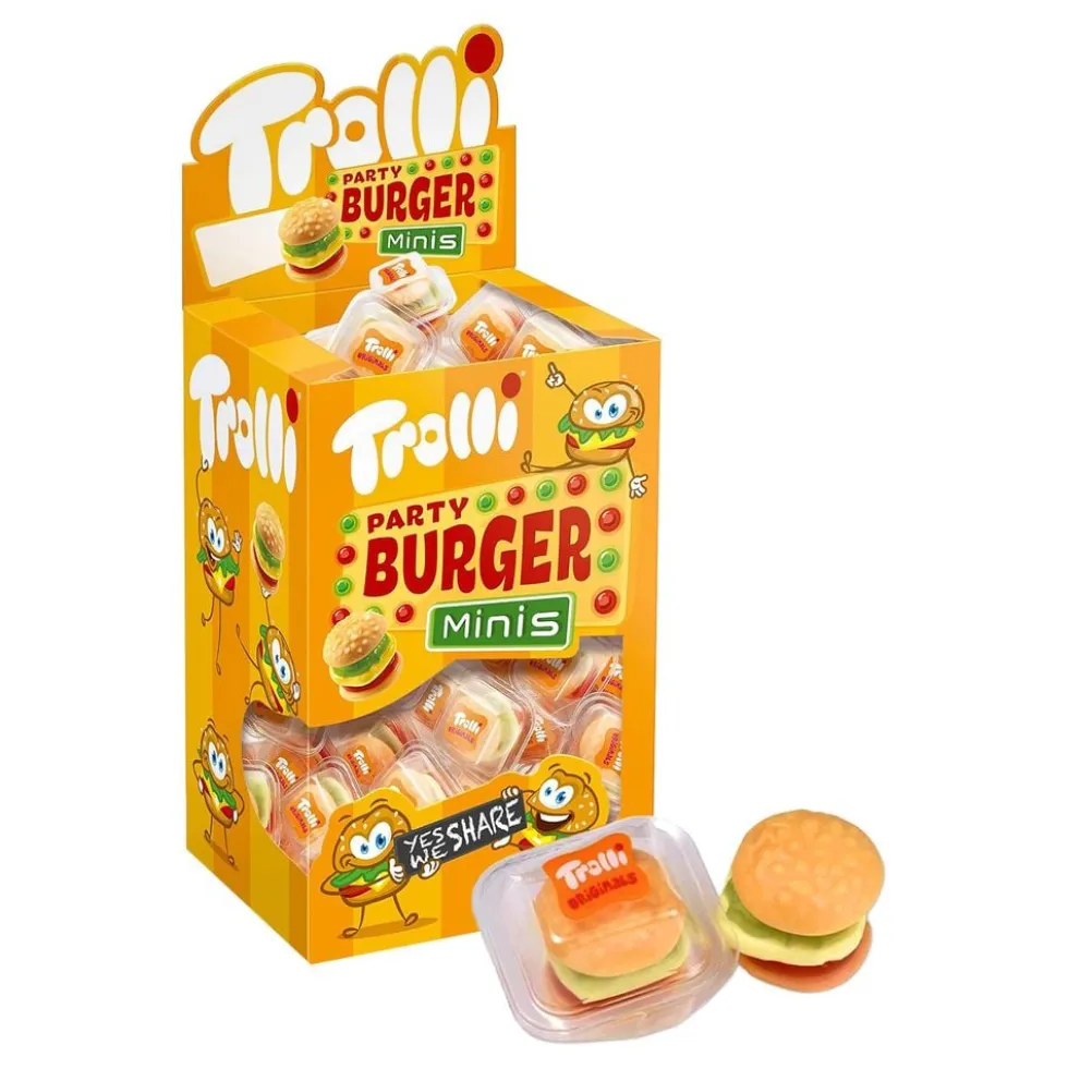 Trolli Party Miniburger Økonomipakke