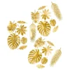 Tropiske Blade Guld Metallic
