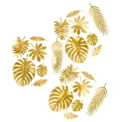 Tropiske Blade Guld Metallic