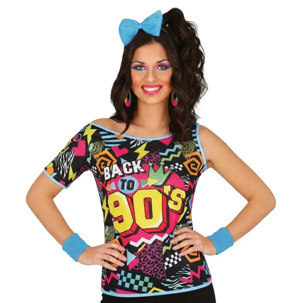 T-shirt Back to 90's Dame