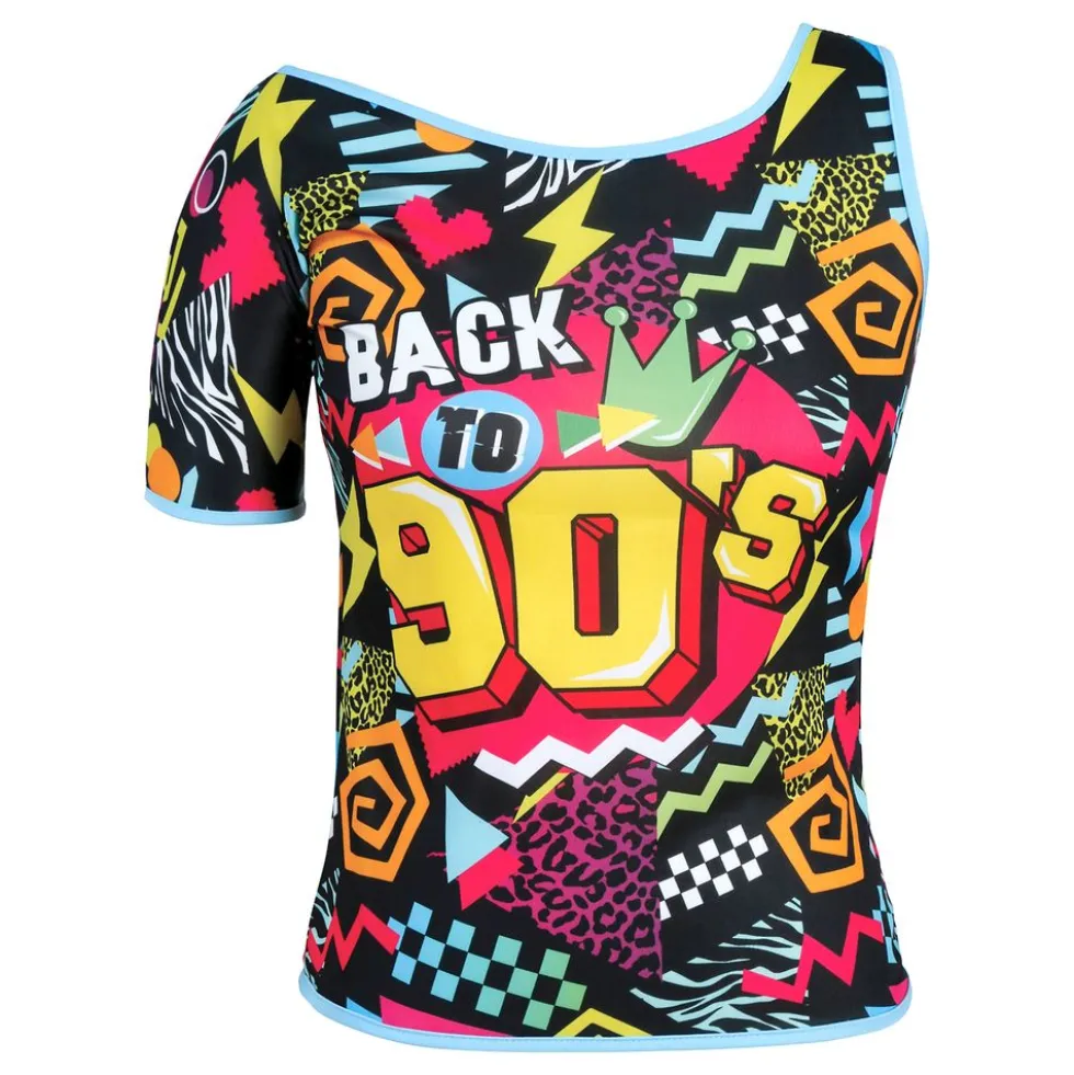 T-shirt Back to 90's Dame
