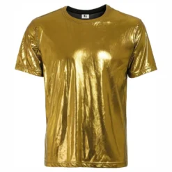 T-shirt Guld Metallic