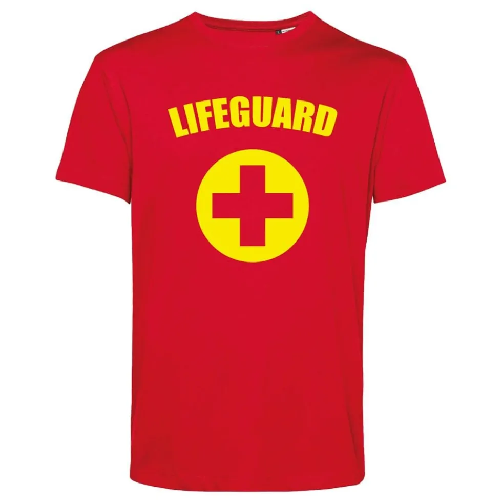 T-shirt Lifeguard Rød