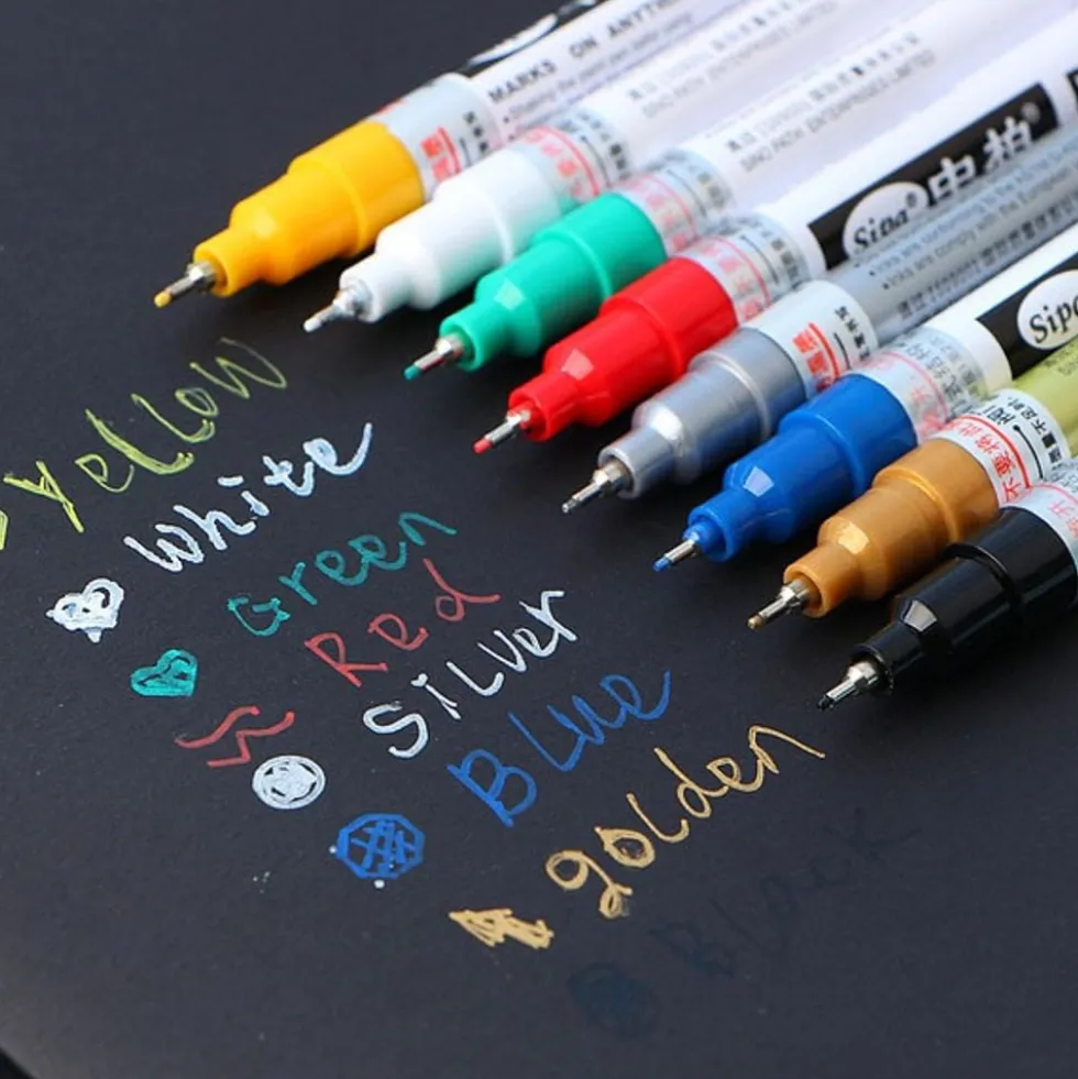 Tuschpen Metallic