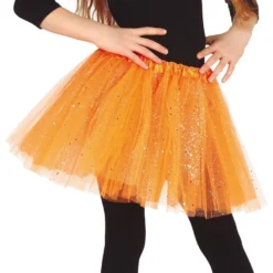 Tyl nederdel Barn Orange