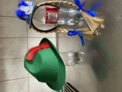 Tyrolerhat på Hårbøjle Grå