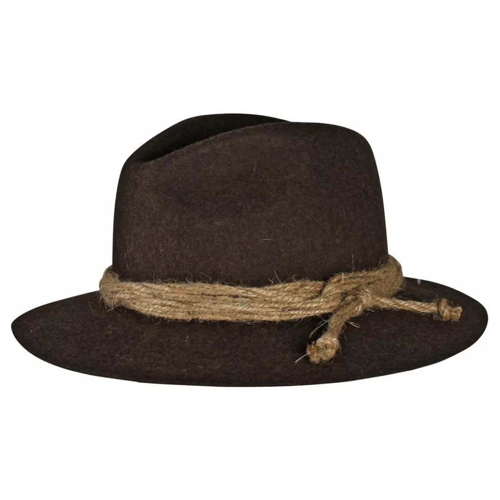 Tyrolerhat Prost Brun Deluxe
