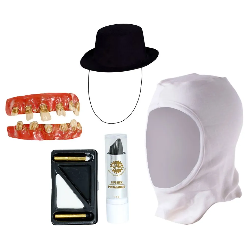 Uhyggeligt Klovn Kit med Makeup