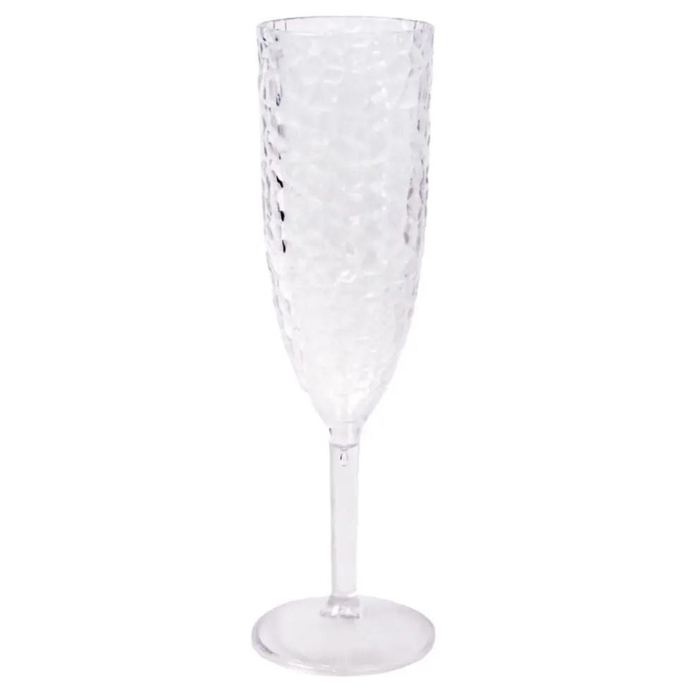 Uknuseligt Champagneglas i Plast Bubbles