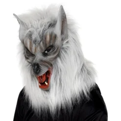 Ulvemaske med Pels