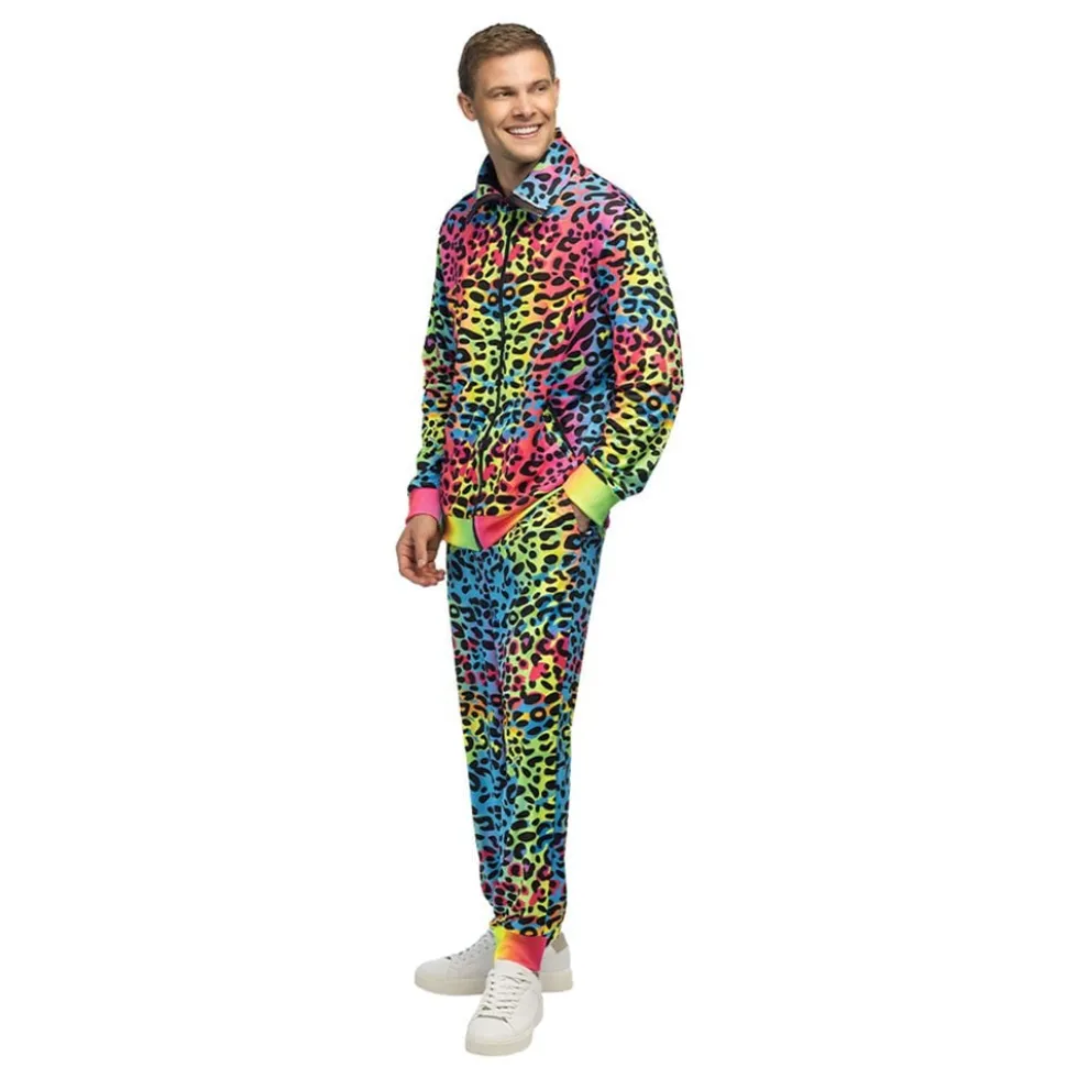 UV Leopard Træningsdragt Herre Kostume