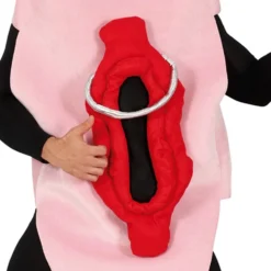 Vagina med Piercing Kostume