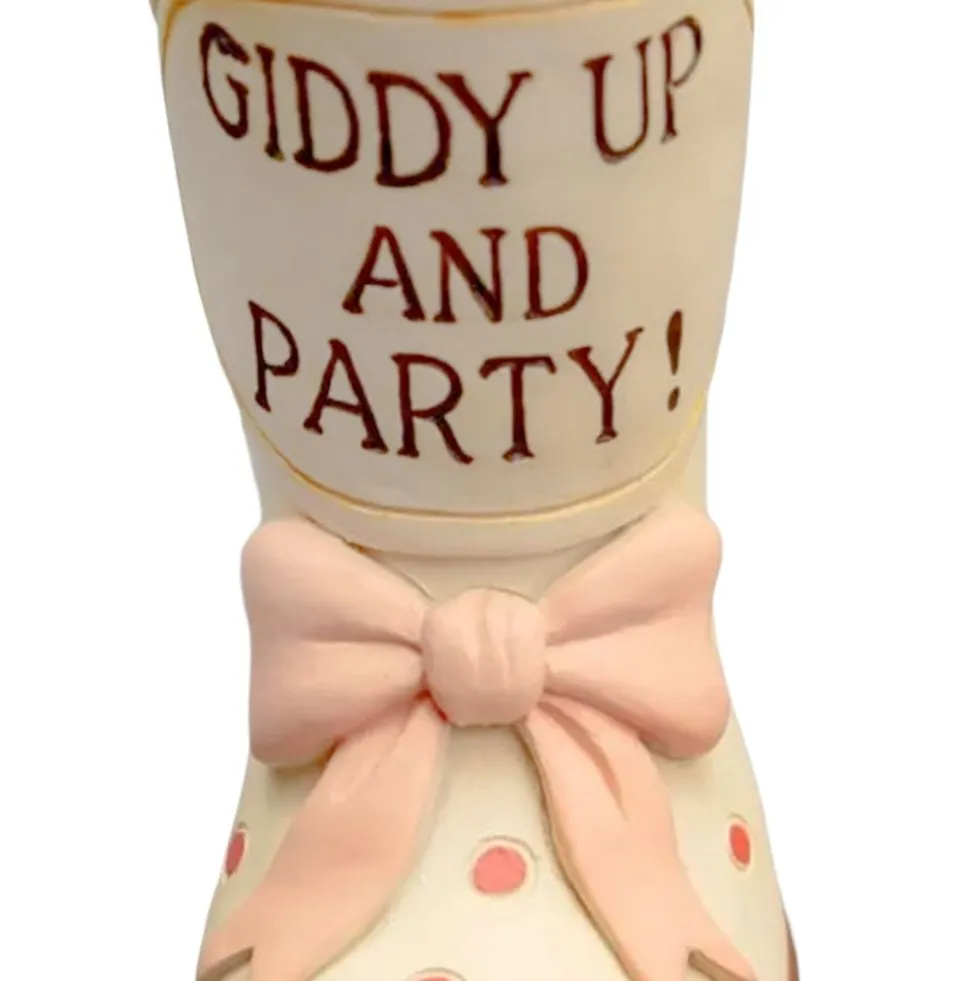 Vase Cowboystøvle Giddy Up