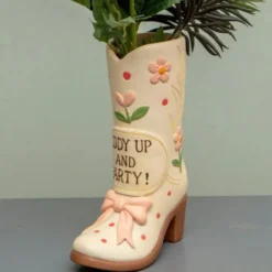 Vase Cowboystøvle Giddy Up