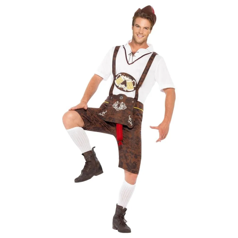 Veludstyret Oktoberfestkostume