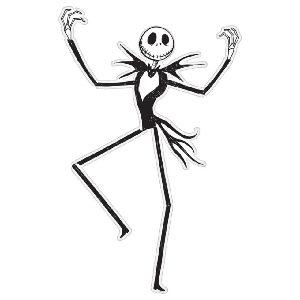 Vægdekoration Nightmare Before Christmas