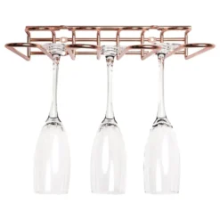 Vægmonteret Vinglasholder Roséguld