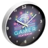Vægur Gamer Glow in the Dark