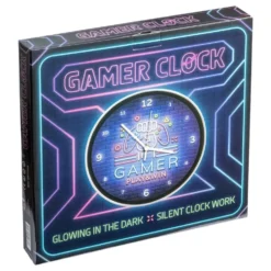 Vægur Gamer Glow in the Dark