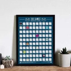 100 Video Games Bucket List Skrabetavle