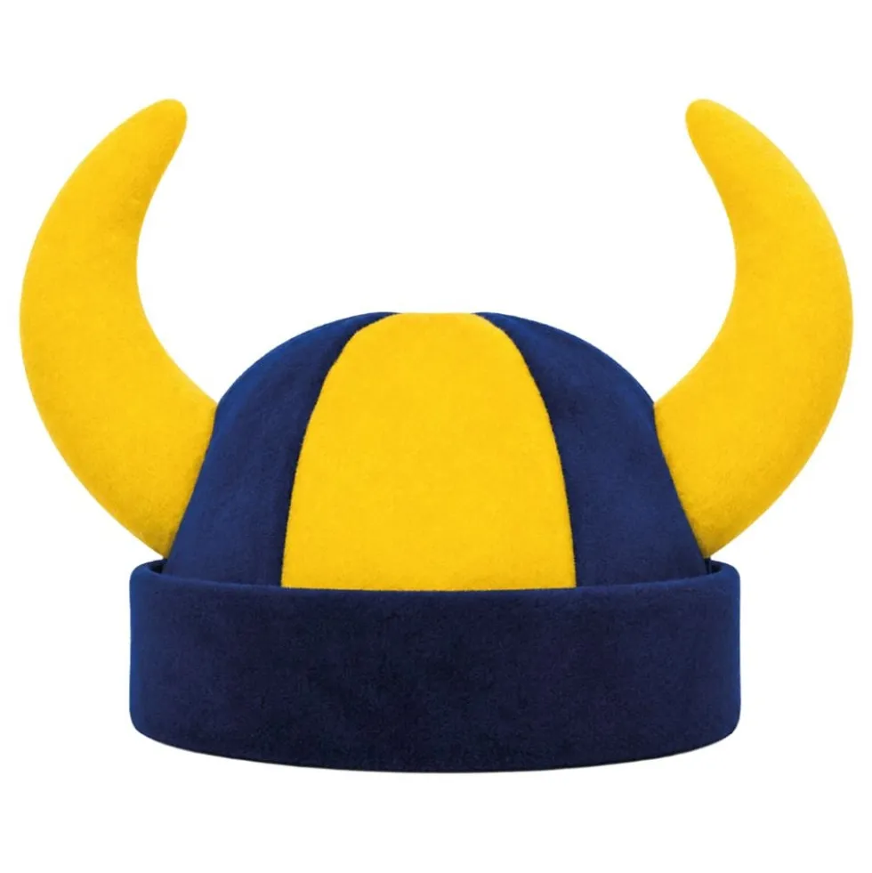 Vikingehat Blågul