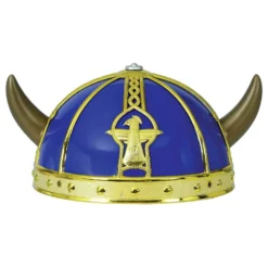 Vikingehjelm Blå