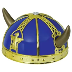 Vikingehjelm Blå