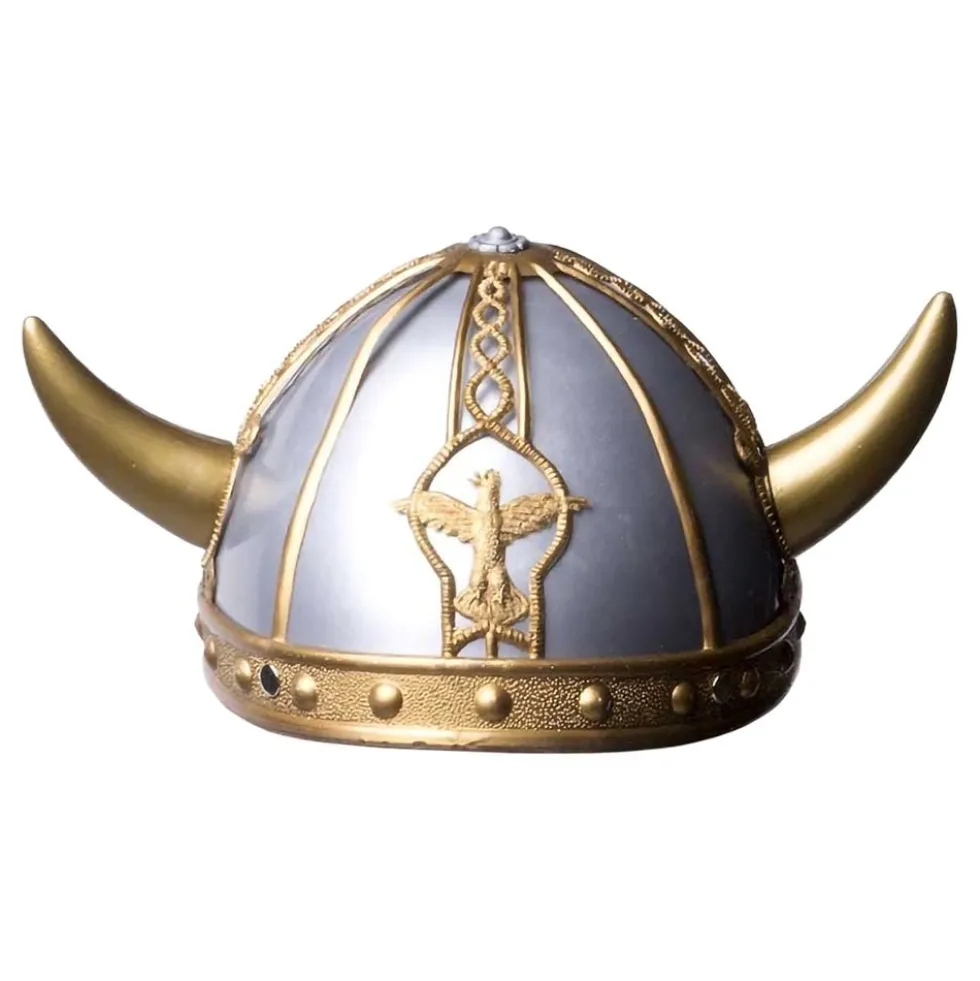 Vikingehjelm med Horn