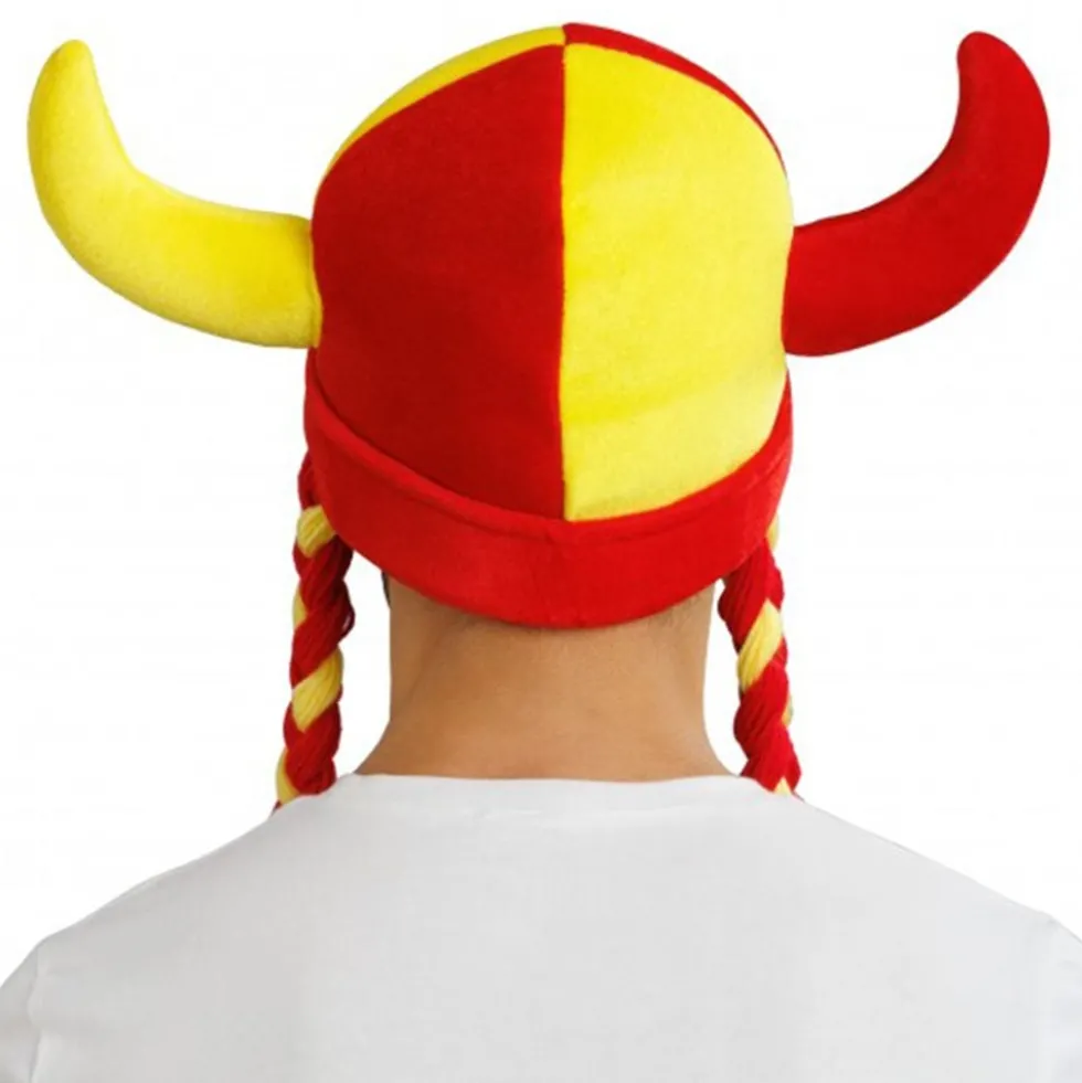 Vikingehjelm Spanien med Fletninger