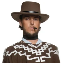 Vilde Vesten Cowboyhat Brun